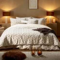 De Witte Lietaer Dekbedovertrek Dentree Soft White - Tweepersoons - 200 x 200/22