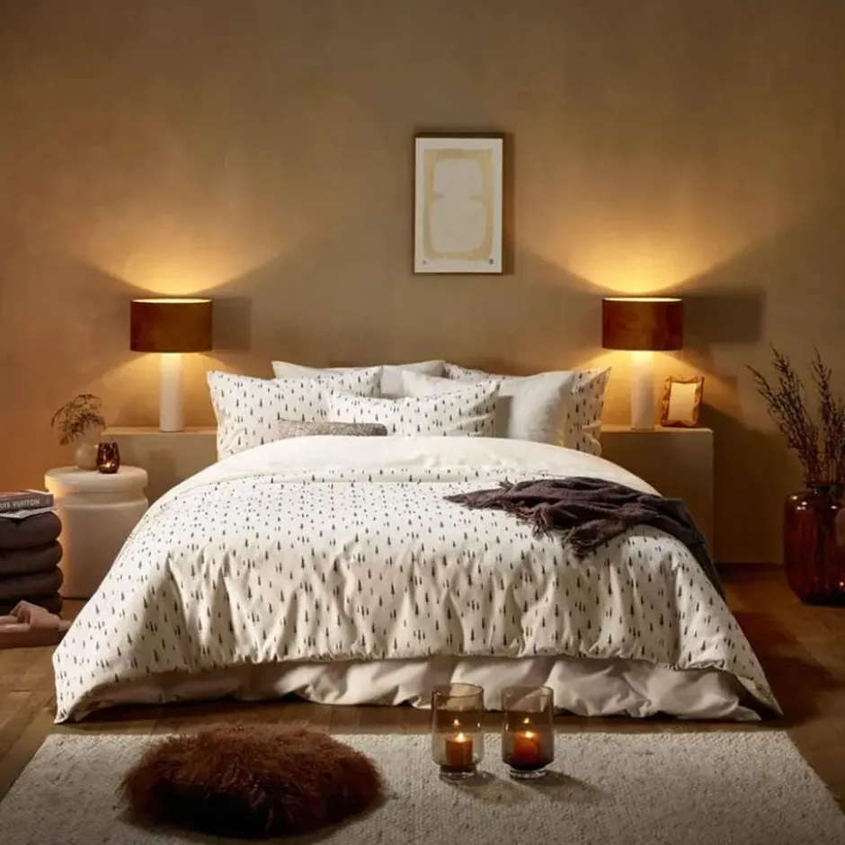 De Witte Lietaer Dekbedovertrek Dentree Soft White - Tweepersoons - 200 x 200/22
