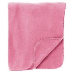 DEX - plaid 130x160 cm - fleece deken - Fuchsia Pink - roze