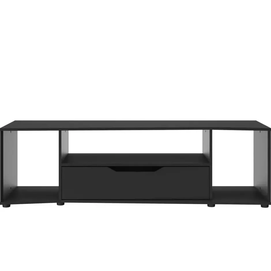 Diagone TV-meubel Hack - Voor Gamers - 163cm - Zwart