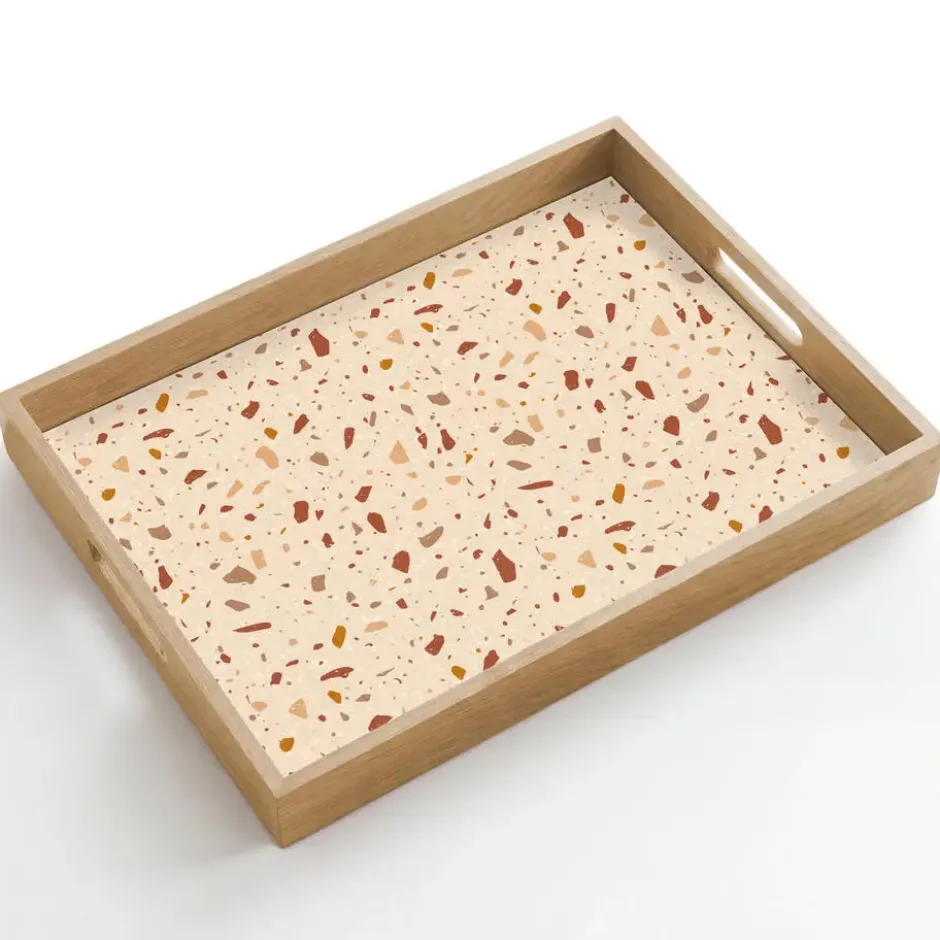Dienblad 50x35 cm Terrazzo - Patroon - Kleurrijk - Steen