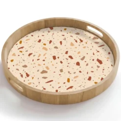 Dienblad 50x50 cm Terrazzo - Patroon - Kleurrijk - Steen