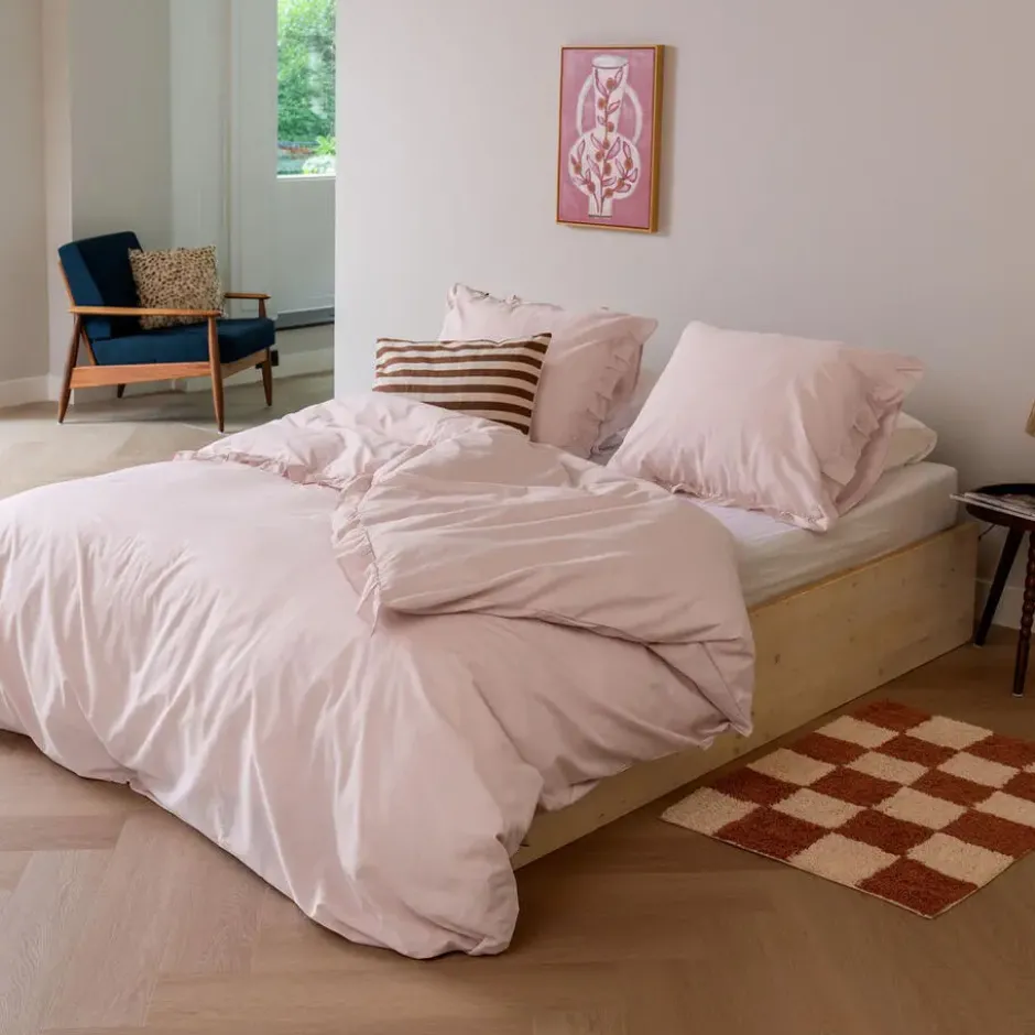 Dindi Home - Dekbedovertrek Candy Clouds - 200x220 cm - Roze