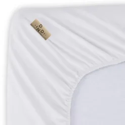 Dindi Home - Hoeslaken Basic Beauty - 180x200 cm - Wit