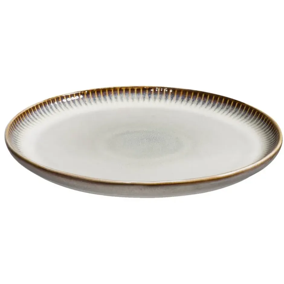 Dinerbord Camille - beige - stoneware - Ø25,5 cm