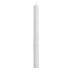 Dinerkaars Rustiek - wit - 25 cm