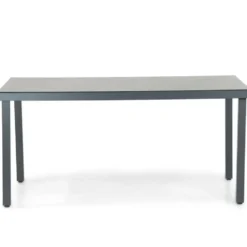 Dining Tuintafel rechthoekig 160 x 90 cm Grijs Porto
