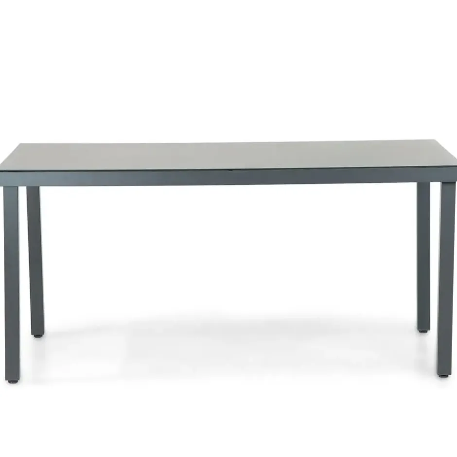 Dining Tuintafel rechthoekig 160 x 90 cm Grijs Porto