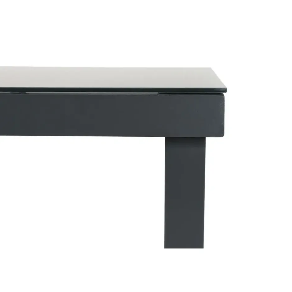 Dining Tuintafel rechthoekig 160 x 90 cm Grijs Porto