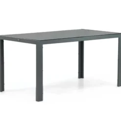 Dining Tuintafel rechthoekig 150 x 85 cm Grijs Venustas