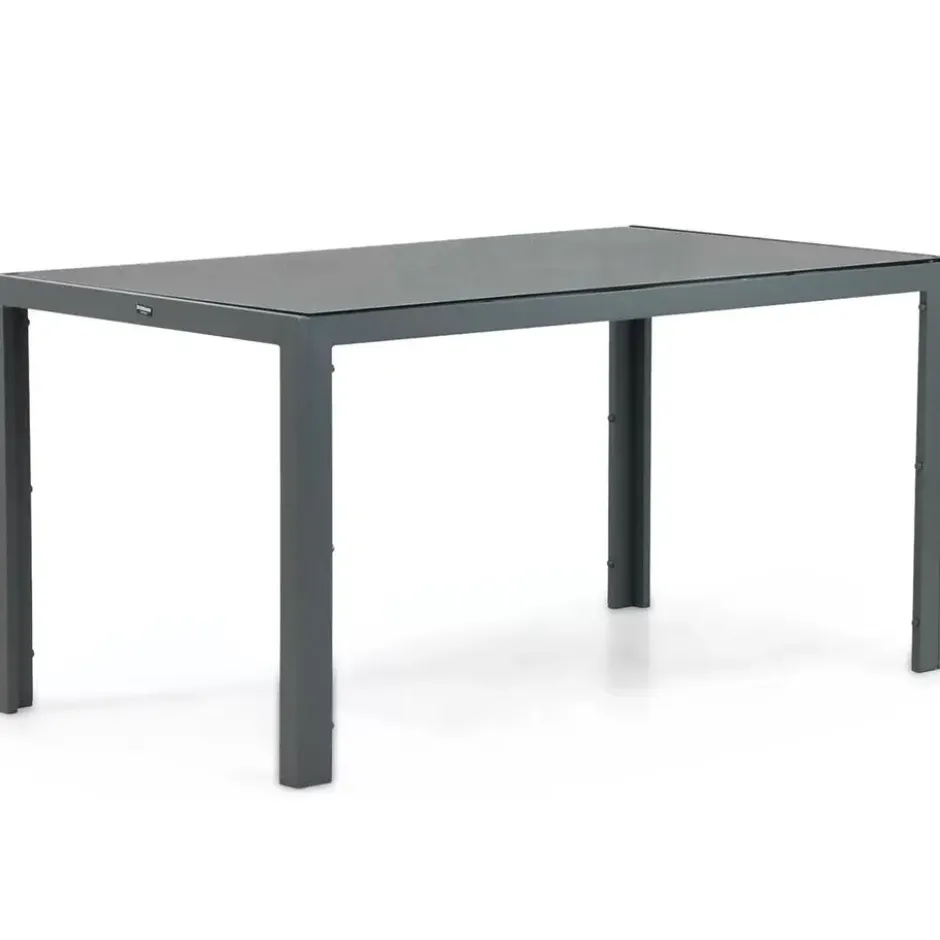 Dining Tuintafel rechthoekig 150 x 85 cm Grijs Venustas