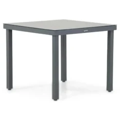 Dining Tuintafel vierkant 90 x 90 cm Grijs Porto