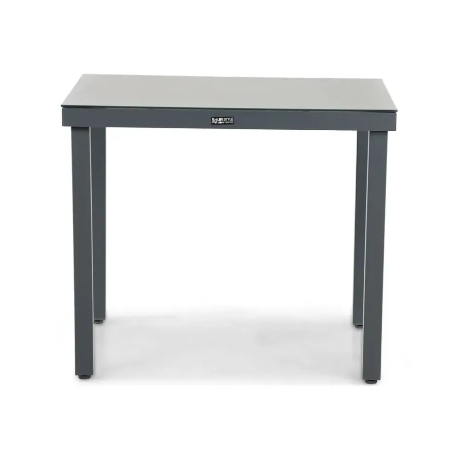 Dining Tuintafel vierkant 90 x 90 cm Grijs Porto