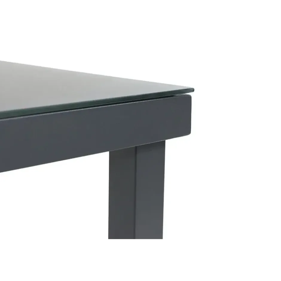 Dining Tuintafel vierkant 90 x 90 cm Grijs Porto