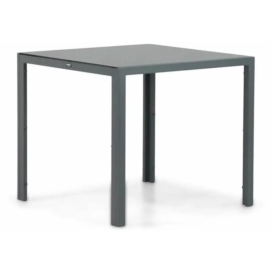 Dining Tuintafel vierkant 85 x 85 cm Grijs Venustas