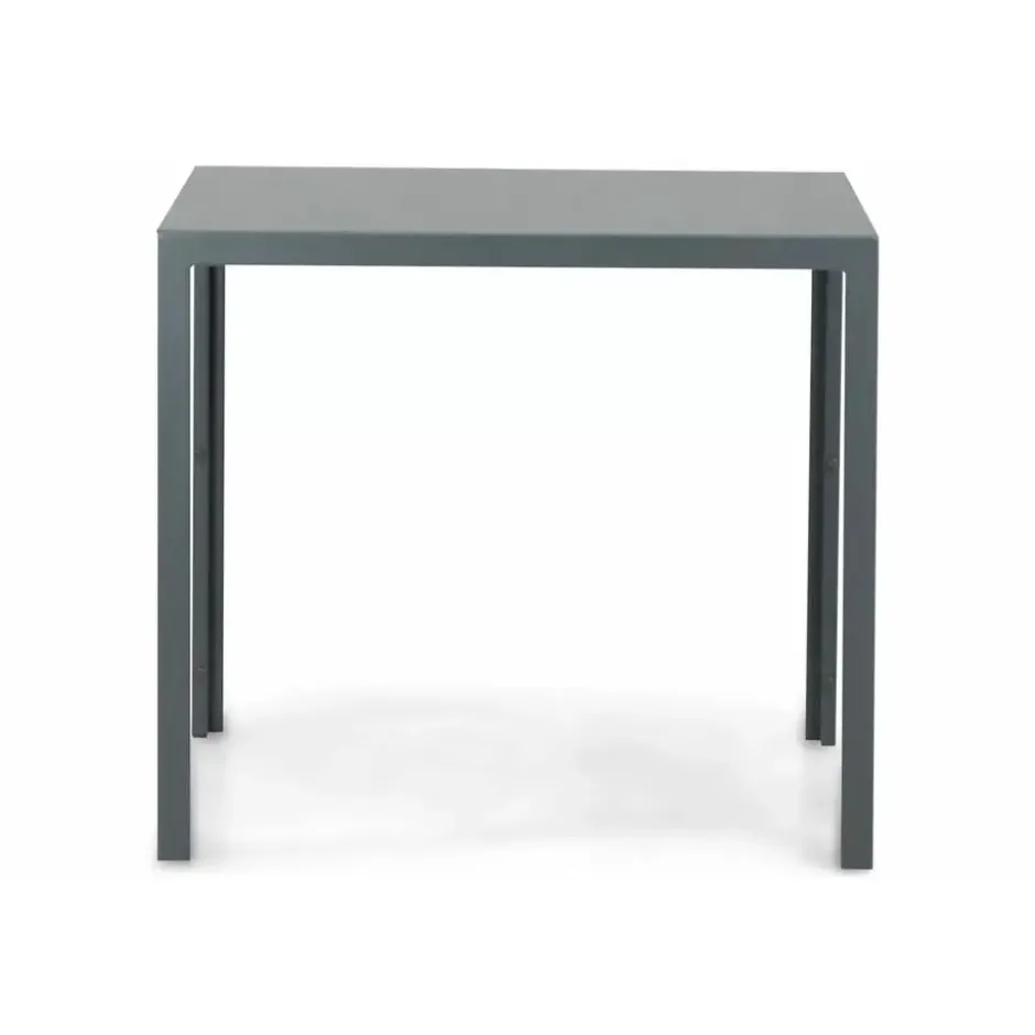 Dining Tuintafel vierkant 85 x 85 cm Grijs Venustas