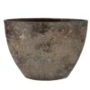 DK Design Bloempot model Maya - roestbruin - D19xH27xB39 cm