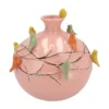 DK Design Vaas Vogels - pistache - D14 x H14 cm