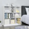 Dok Home - Boekenkast - Met open vakken - 8 vakken - Wit