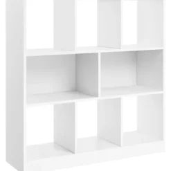 Dok Home - Boekenkast - Met open vakken - 8 vakken - Wit