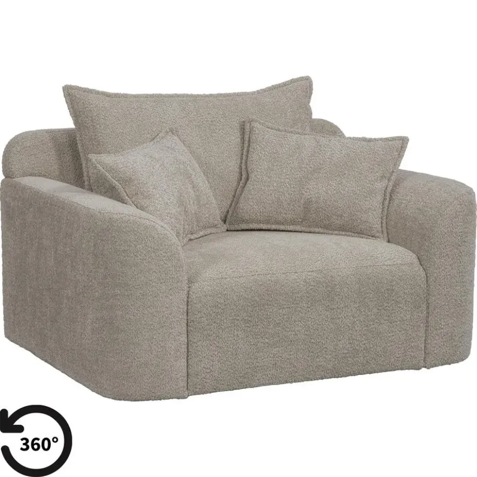Draaibare Loveseat Elsa - stof Anthology - beige