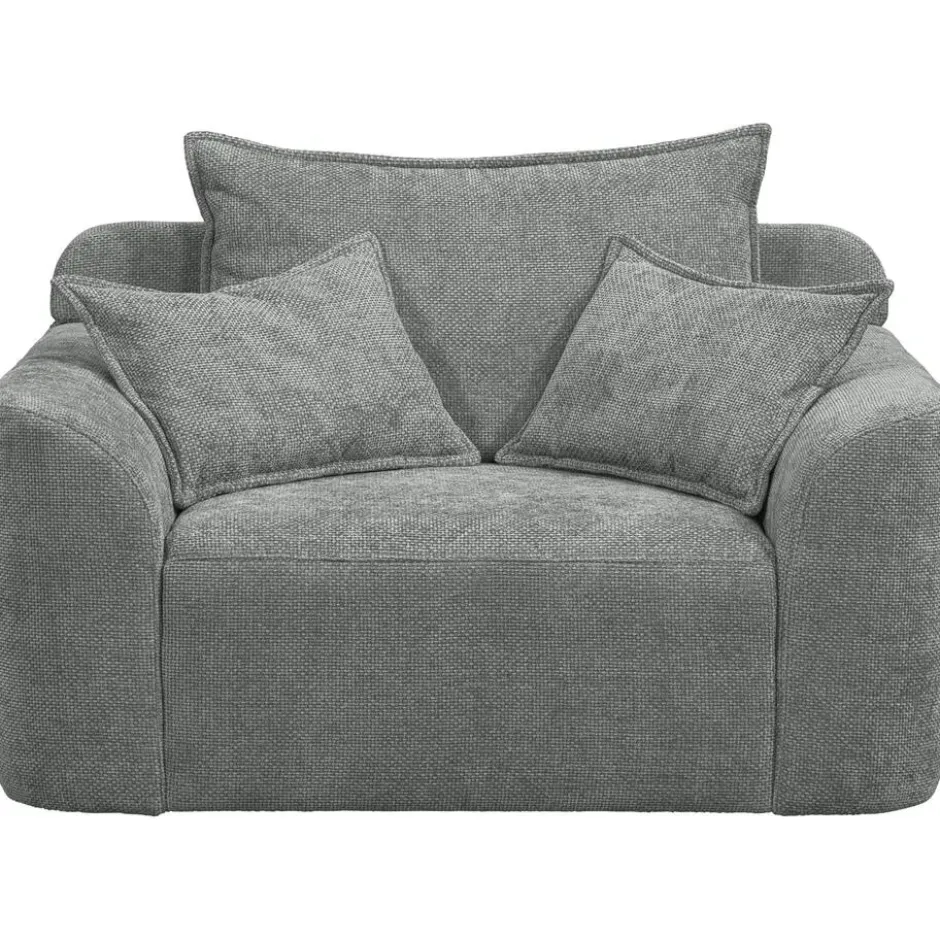 Draaibare Loveseat Elsa - stof Eden - grijs