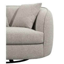 Draaibare Loveseat Enzio - stof Sirena - greige