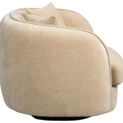 Draaibare Loveseat Enzio - stof Elephant - beige