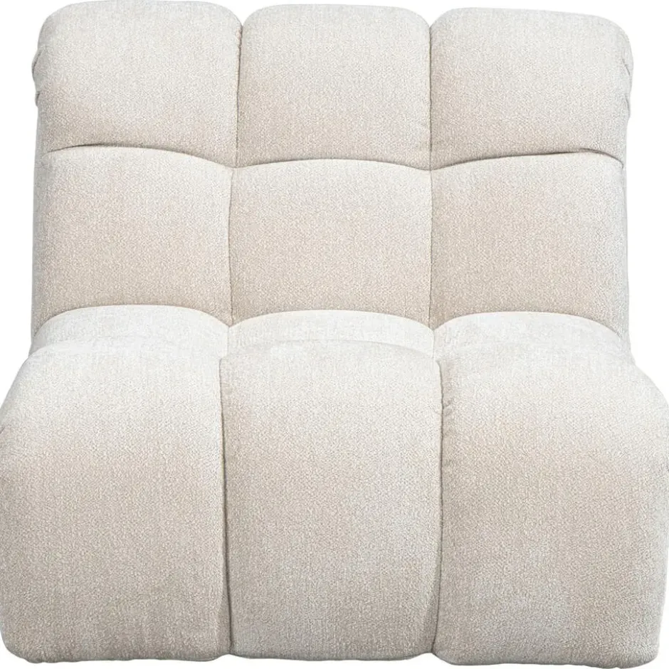 Draaifauteuil Beau - stof Raven - beige
