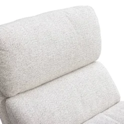 Draaifauteuil Bobbi incl. hocker - greige