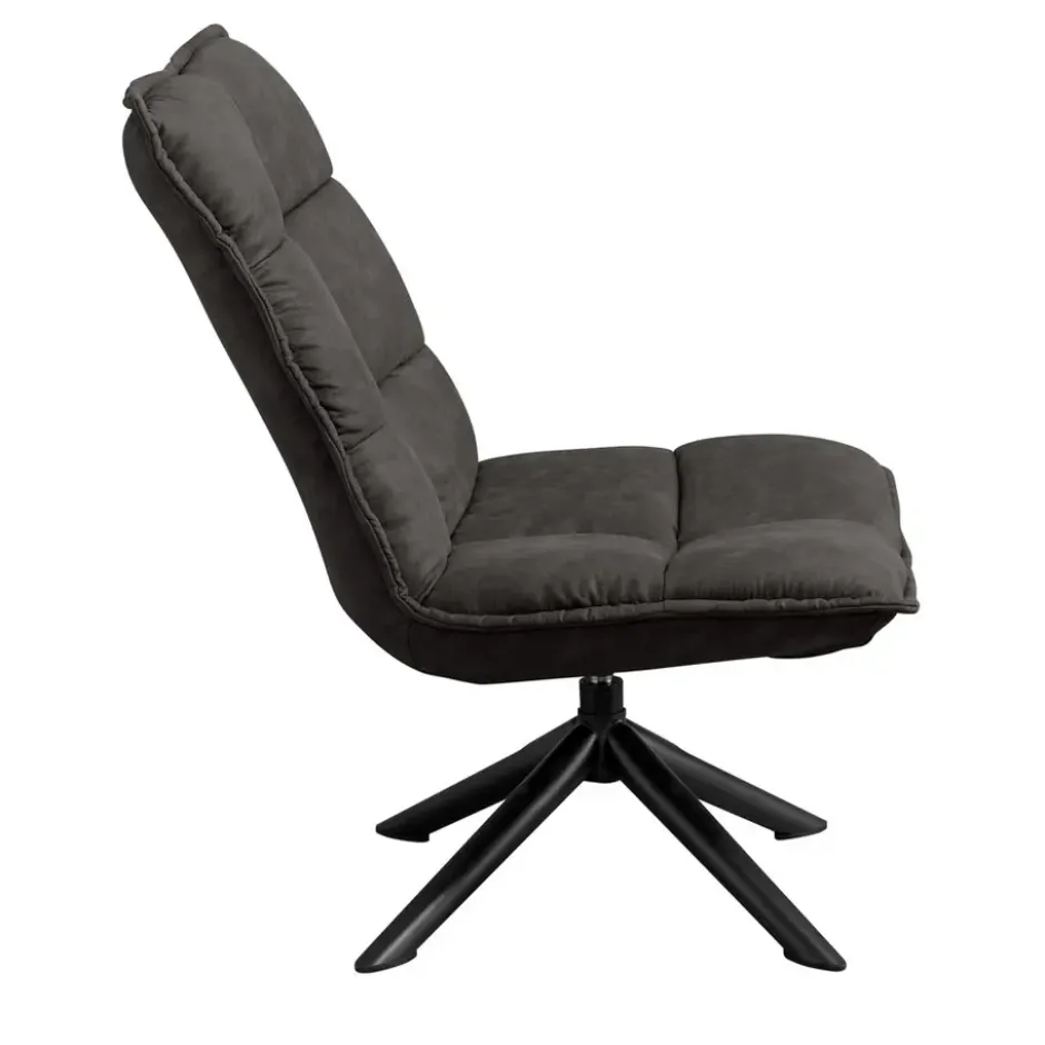 Draaifauteuil Clayton - antraciet