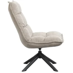 Draaifauteuil Clayton - taupe