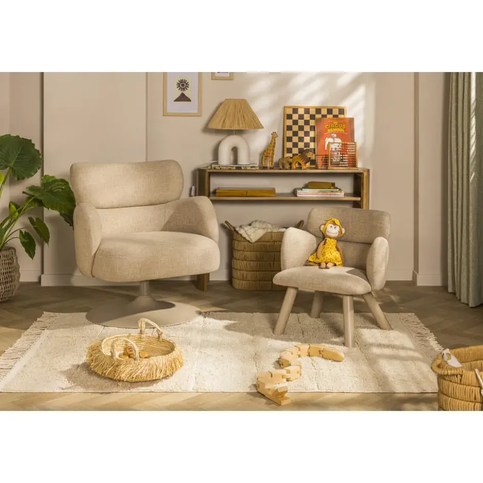 Draaifauteuil Coco - beige