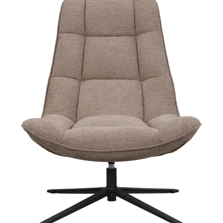 Draaifauteuil Emily - taupe