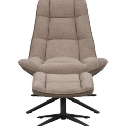 Draaifauteuil Emily - taupe