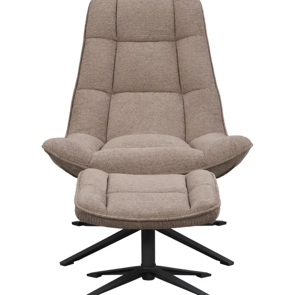 Draaifauteuil Emily - taupe