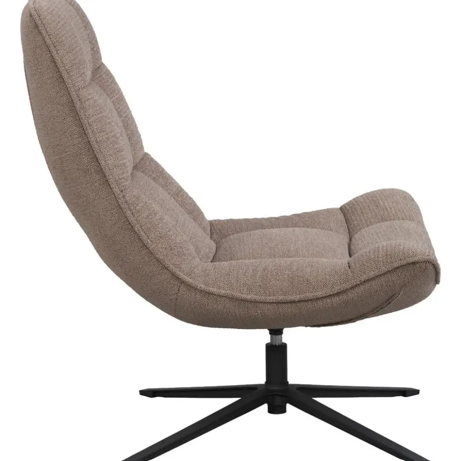 Draaifauteuil Emily - taupe