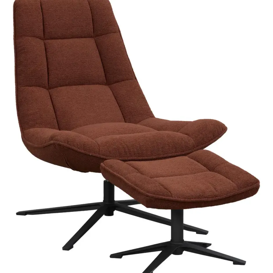 Draaifauteuil Emily - terra