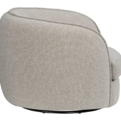 Draaifauteuil Enzio stof Sirena - greige