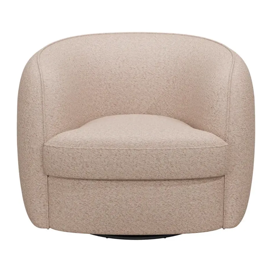 Draaifauteuil Enzio - stof Wales - taupe