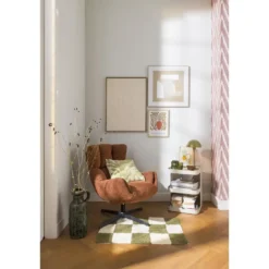Draaifauteuil Hidde - terra