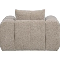 Draaifauteuil Juliette - stof Raven - taupe