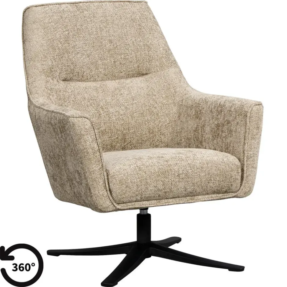Draaifauteuil Nilesto - beige