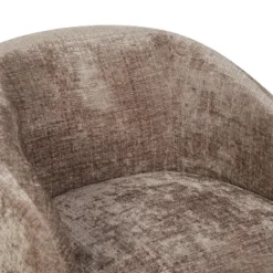 Draaifauteuil Taupe - 82x85x77cm - Yara