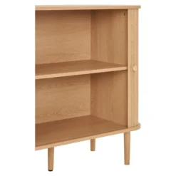 Dressoir Naturel - 140x40x79cm - 2 Deurs - Nikko