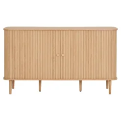 Dressoir Naturel - 140x40x79cm - 2 Deurs - Nikko