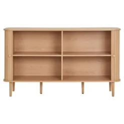 Dressoir Naturel - 140x40x79cm - 2 Deurs - Nikko