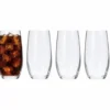 Drinkglazen of waterglazen - 4x stuks - gecurved - 360 ml