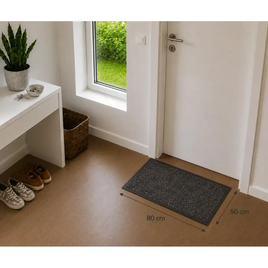Droogloopmat Watergate 50x80cm antraciet