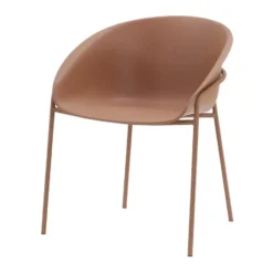DS4U - Ella kunststof tuinstoel - terracotta